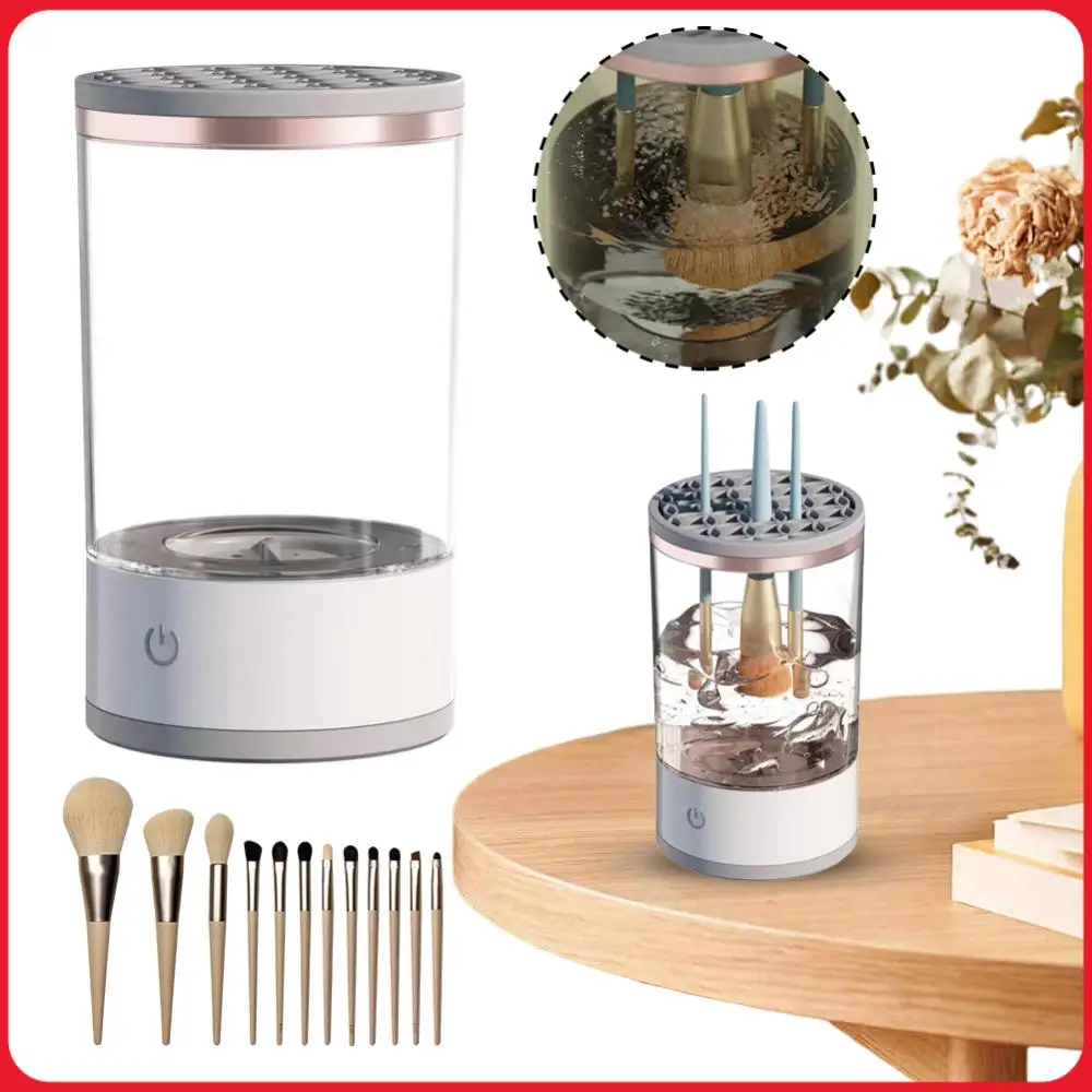 Makeup Brush Cleaner Machine Portable Electric Make-Up Brush Cleaner Dryer USB Charging for All Size Beauty Makeup Brushes Set
Makeup Brush Cleaner Machine Portable Electric Make-Up Brush Cleaner Dryer USB Charging for All Size Beauty Makeup Brushes Set