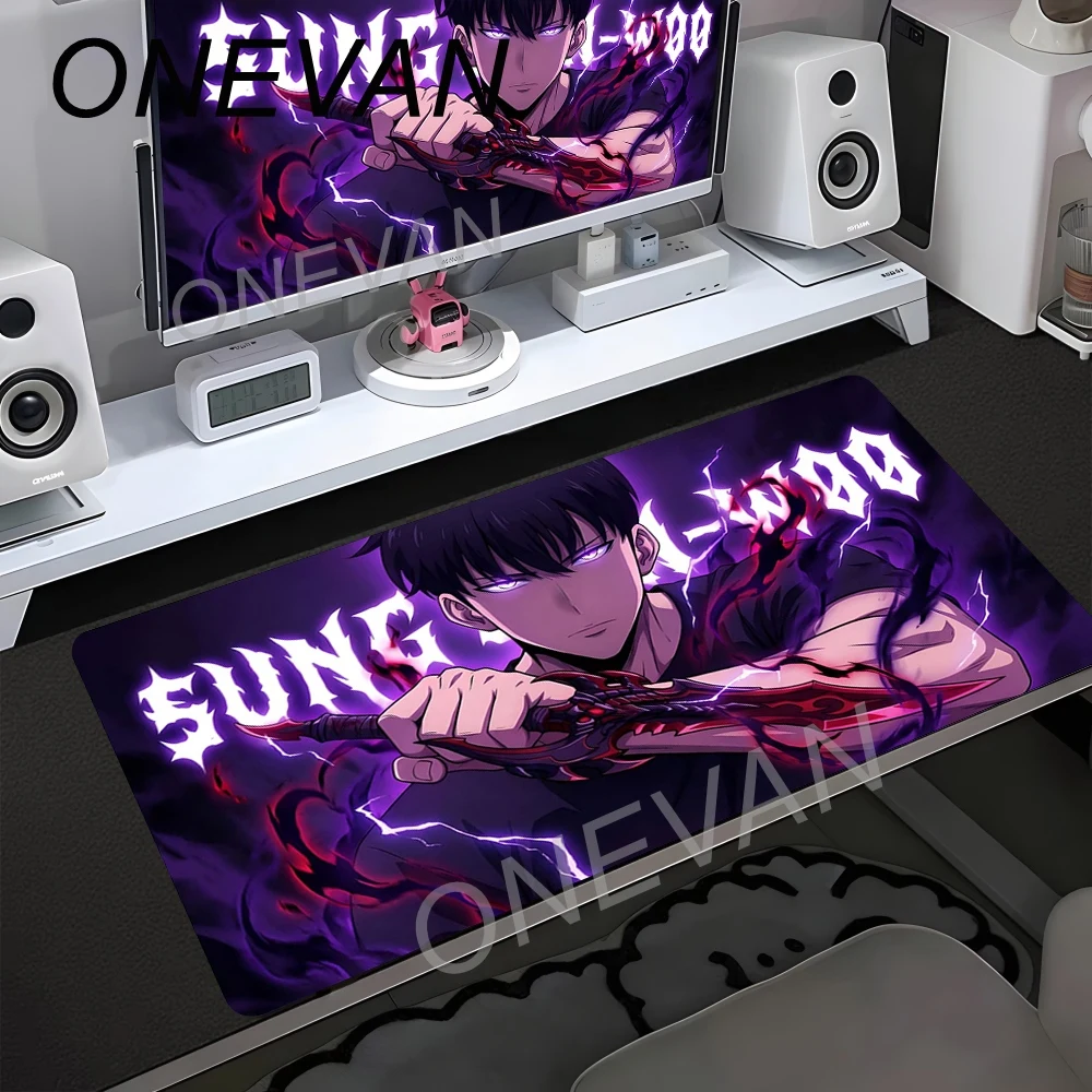 Large Gaming Mouse Pad XXL Anime Solo Leveling Desk Mat Office Computer Keyboard Accessories Mousepad Rubber Non-slip Table Mat
Large Gaming Mouse Pad XXL Anime Solo Leveling Desk Mat Office Computer Keyboard Accessories Mousepad Rubber Non-slip Table Mat