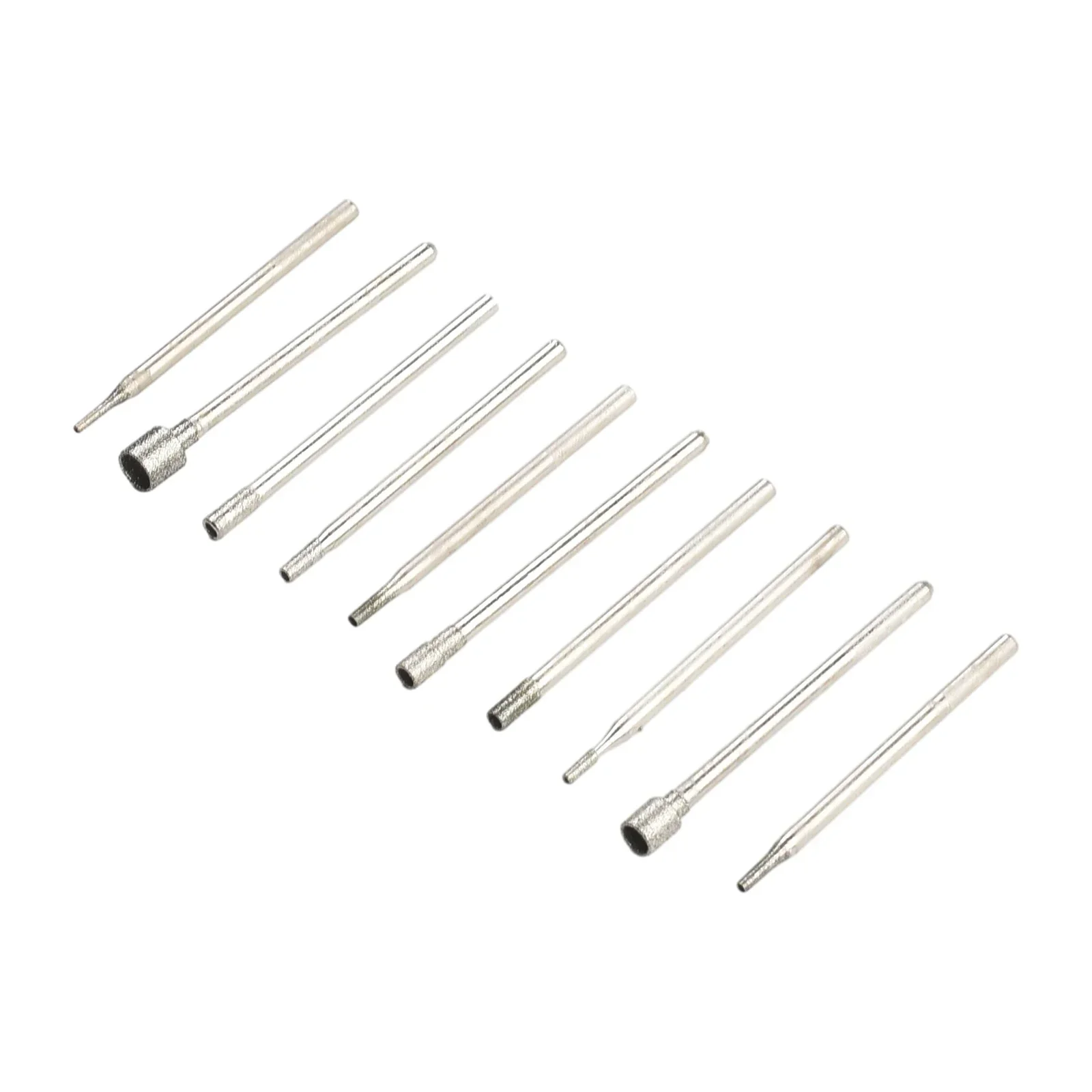 Grinding Head Diamond Burr Core 0.8-5mm 10 Pcs Diamond Electroplated Ceramics Engraving Diamond Engraving Head
Grinding Head Diamond Burr Core 0.8-5mm 10 Pcs Diamond Electroplated Ceramics Engraving Diamond Engraving Head