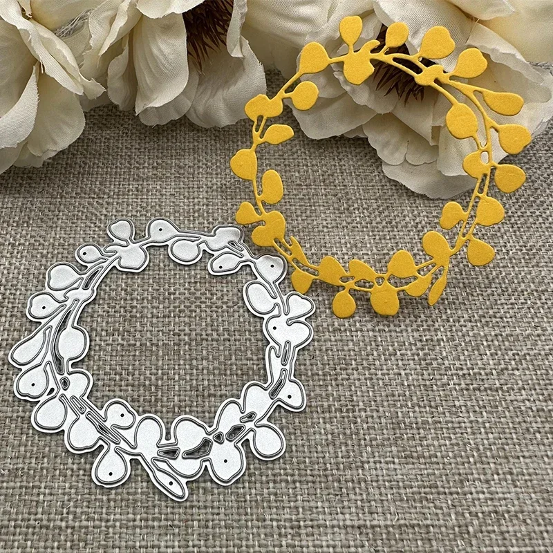 Fruit leaf ring wreath Metal Cutting Dies Stencils For DIY Scrapbooking Decorative Handcraft Die Cutting Template Mold
Fruit leaf ring wreath Metal Cutting Dies Stencils For DIY Scrapbooking Decorative Handcraft Die Cutting Template Mold
