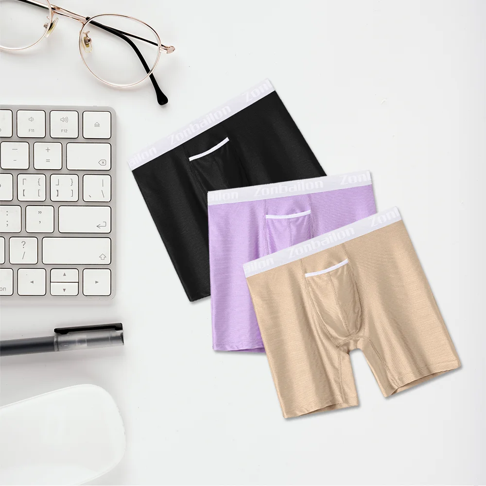 Men's Regular Long Leg Boxing Pants Soft Ball Pouch Comfortable Nylon Men Boxer Underwear Male Panties
Men's Regular Long Leg Boxing Pants Soft Ball Pouch Comfortable Nylon Men Boxer Underwear Male Panties