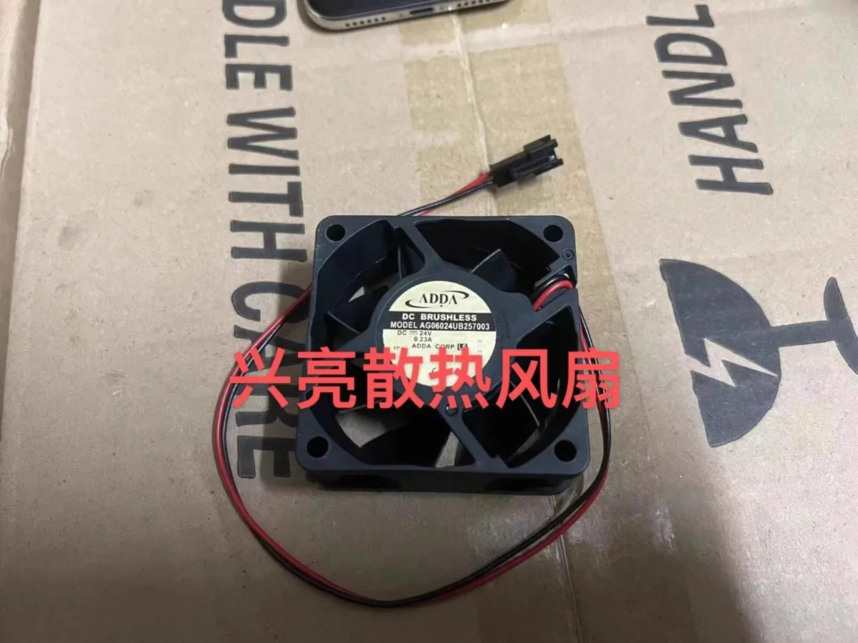 For ADDA AG06024UB257003 6025 DC24V 0.23A 60*25MM 2-Pin Silent Cooling Fan
For ADDA AG06024UB257003 6025 DC24V 0.23A 60*25MM 2-Pin Silent Cooling Fan