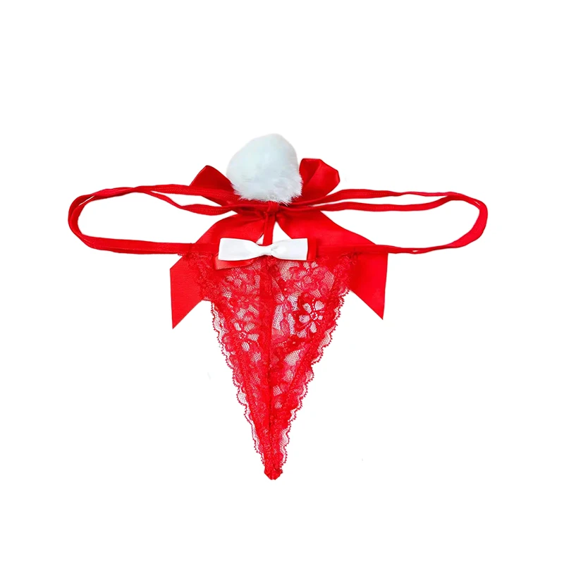 Women's Brifs Open-crotch Lace Fluff Ball Thong Night Underwear
Women's Brifs Open-crotch Lace Fluff Ball Thong Night Underwear