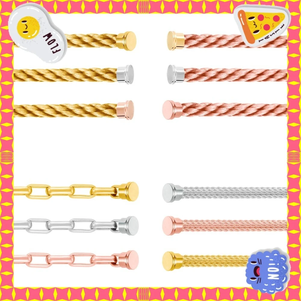 KUXM 2025 New 925 Silver Stainless steel Nylon Rope Suitable Large Bracelet Female Wear Party Gifts Couple Luxurious Jewelry
KUXM 2025 New 925 Silver Stainless steel Nylon Rope Suitable Large Bracelet Female Wear Party Gifts Couple Luxurious Jewelry