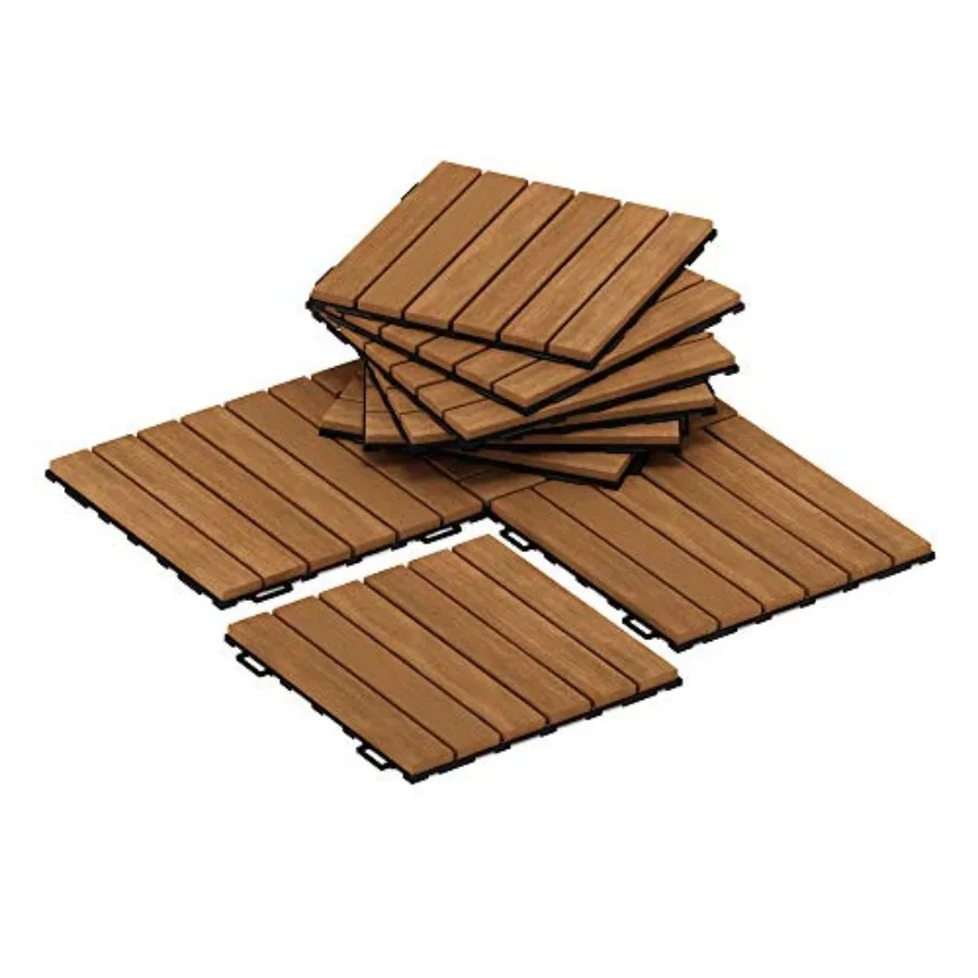 FG181034 Tioman Floor Decking Wood Tile, Natural Pack of 10
FG181034 Tioman Floor Decking Wood Tile, Natural Pack of 10