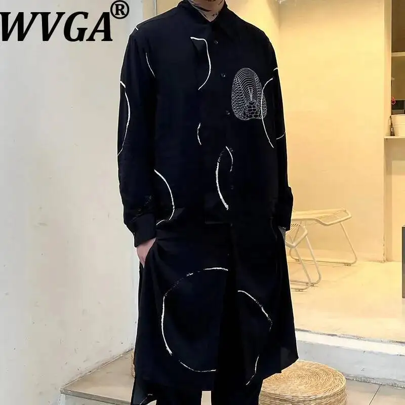WVGA Spring Autumn New Men Original Dark Style Printed Trendy Long Thin Shirt Niche Chic Casual Turn-Down Collal Tops Ins W23768
WVGA Spring Autumn New Men Original Dark Style Printed Trendy Long Thin Shirt Niche Chic Casual Turn-Down Collal Tops Ins W23768