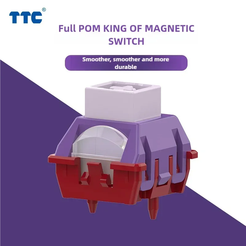 TTC Full POM King Of Magnetic Switches TTC Magneto Swicth For Magnetic Keyboard Esports Gaming Magnetic Switch Custom Switch
TTC Full POM King Of Magnetic Switches TTC Magneto Swicth For Magnetic Keyboard Esports Gaming Magnetic Switch Custom Switch