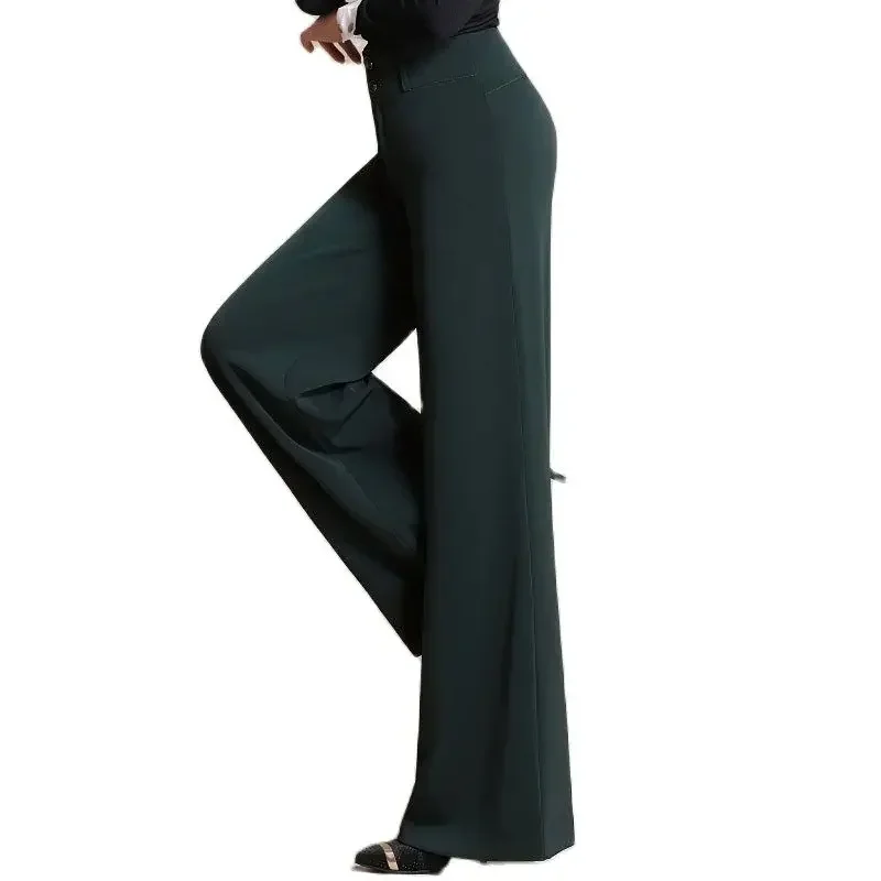 Hot Sale Women High Waist Wide Leg Pants For Spring Autumn Straight Polyester Solid Color Flat Loose Baggy Trousers 3XL 6XL Z158
Hot Sale Women High Waist Wide Leg Pants For Spring Autumn Straight Polyester Solid Color Flat Loose Baggy Trousers 3XL 6XL Z158