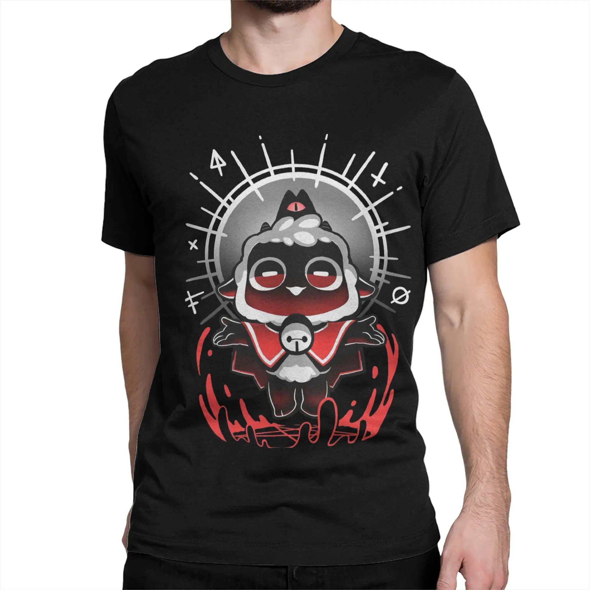 Humorous Beach Cult Of The Lamb T-Shirts Men Round Collar Cotton T Shirts Short Sleeve Tee Shirt Graphic Printed Clothes
Humorous Beach Cult Of The Lamb T-Shirts Men Round Collar Cotton T Shirts Short Sleeve Tee Shirt Graphic Printed Clothes