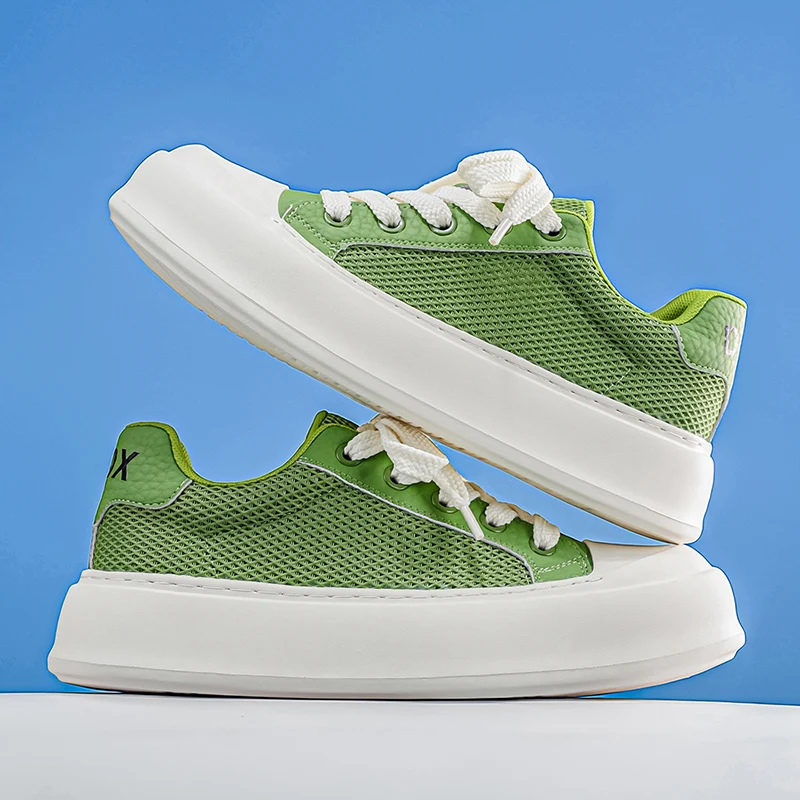 Men's shoes breathable mesh casual thick soled student board shoes anti slip running shoes summer soft soled shoes
Men's shoes breathable mesh casual thick soled student board shoes anti slip running shoes summer soft soled shoes