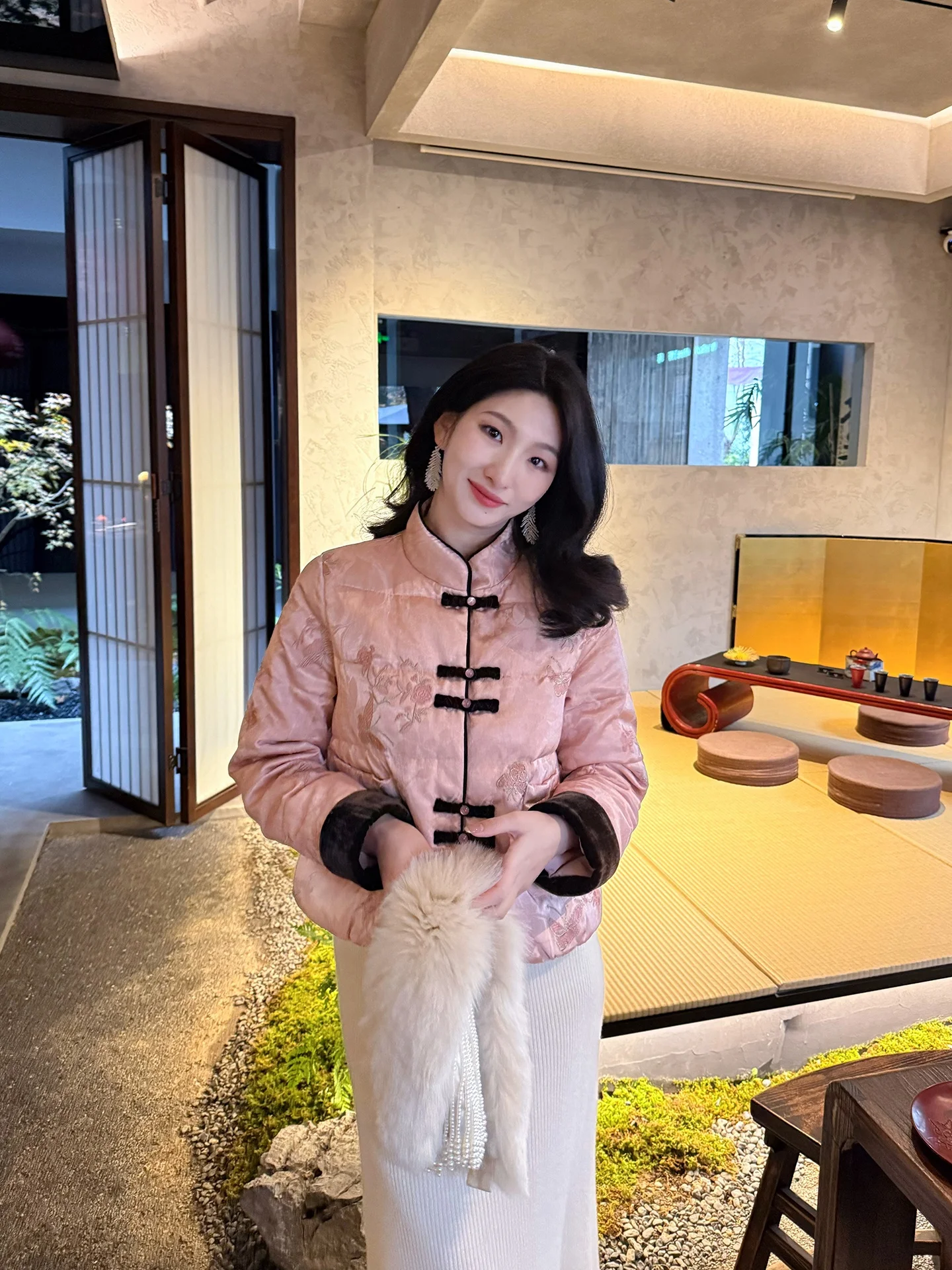 Xiaofulu New Chinese Sle Embroidered Pink down Jaet Autumn Winter New Model National Sle Button Embroidery Outerwear
Xiaofulu New Chinese Sle Embroidered Pink down Jaet Autumn Winter New Model National Sle Button Embroidery Outerwear