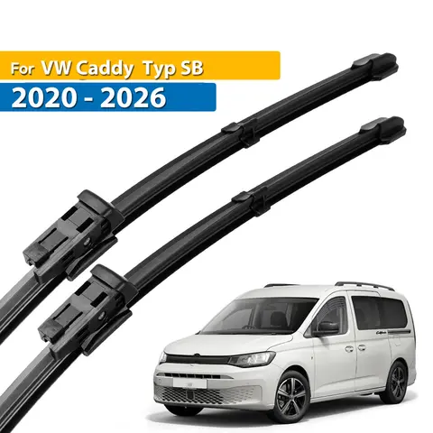 Erick's Wiper LHD Front Wiper Blades For VW Caddy SB 2020 - 2026 Windshield Windscreen Window Rain Brushes 28"+16"