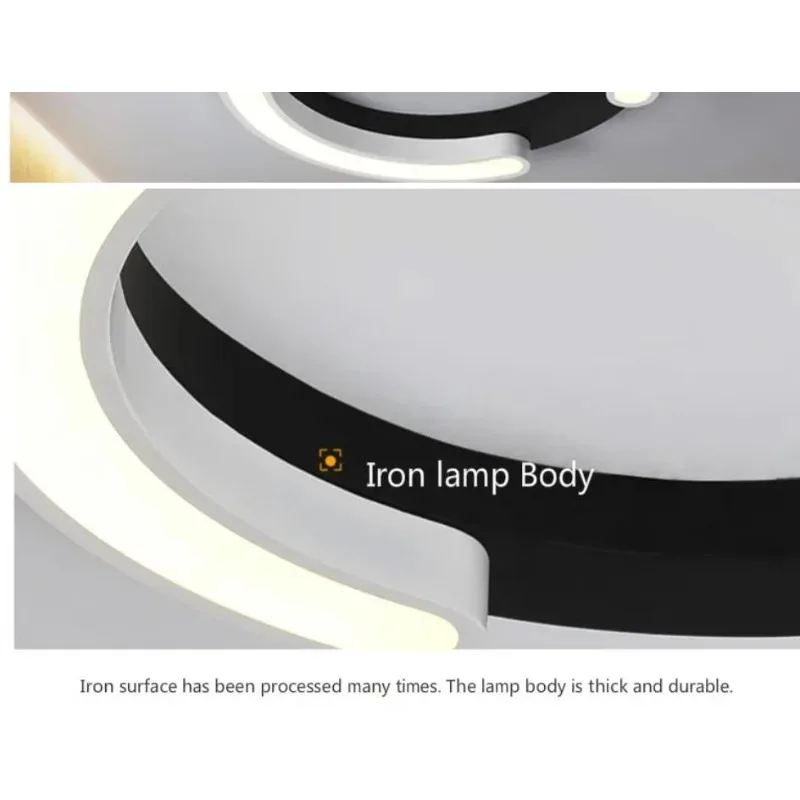 Black White Ceiling Chandelier for Bedroom Living room Hallway Lustre Round Chandelier with remote Dimmable Modern Chandelier
Black White Ceiling Chandelier for Bedroom Living room Hallway Lustre Round Chandelier with remote Dimmable Modern Chandelier