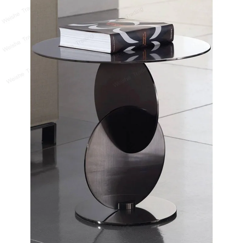 Sofa stainless steel light luxury corner table creative modern minimalist high-end artistic small coffee table
Sofa stainless steel light luxury corner table creative modern minimalist high-end artistic small coffee table