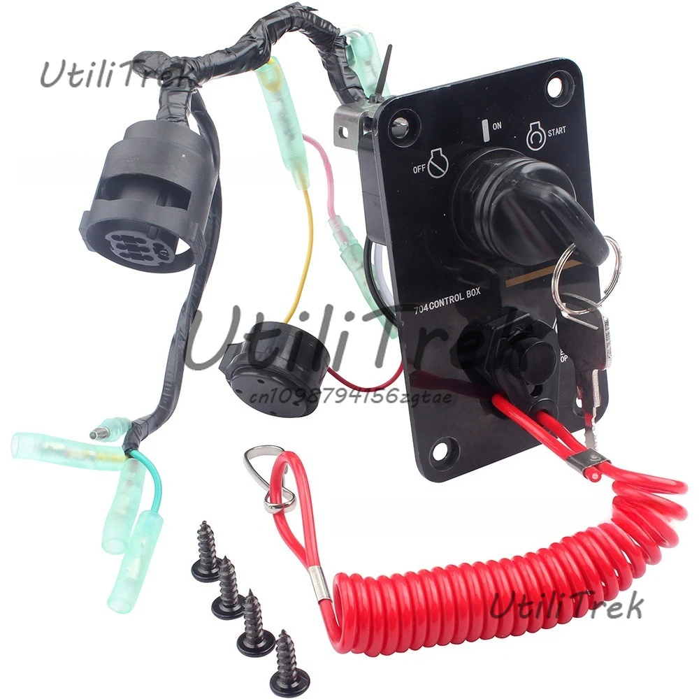 Outboard engine Outboard engine Ignition switch Marine start key panel 704825700800
Outboard engine Outboard engine Ignition switch Marine start key panel 704825700800