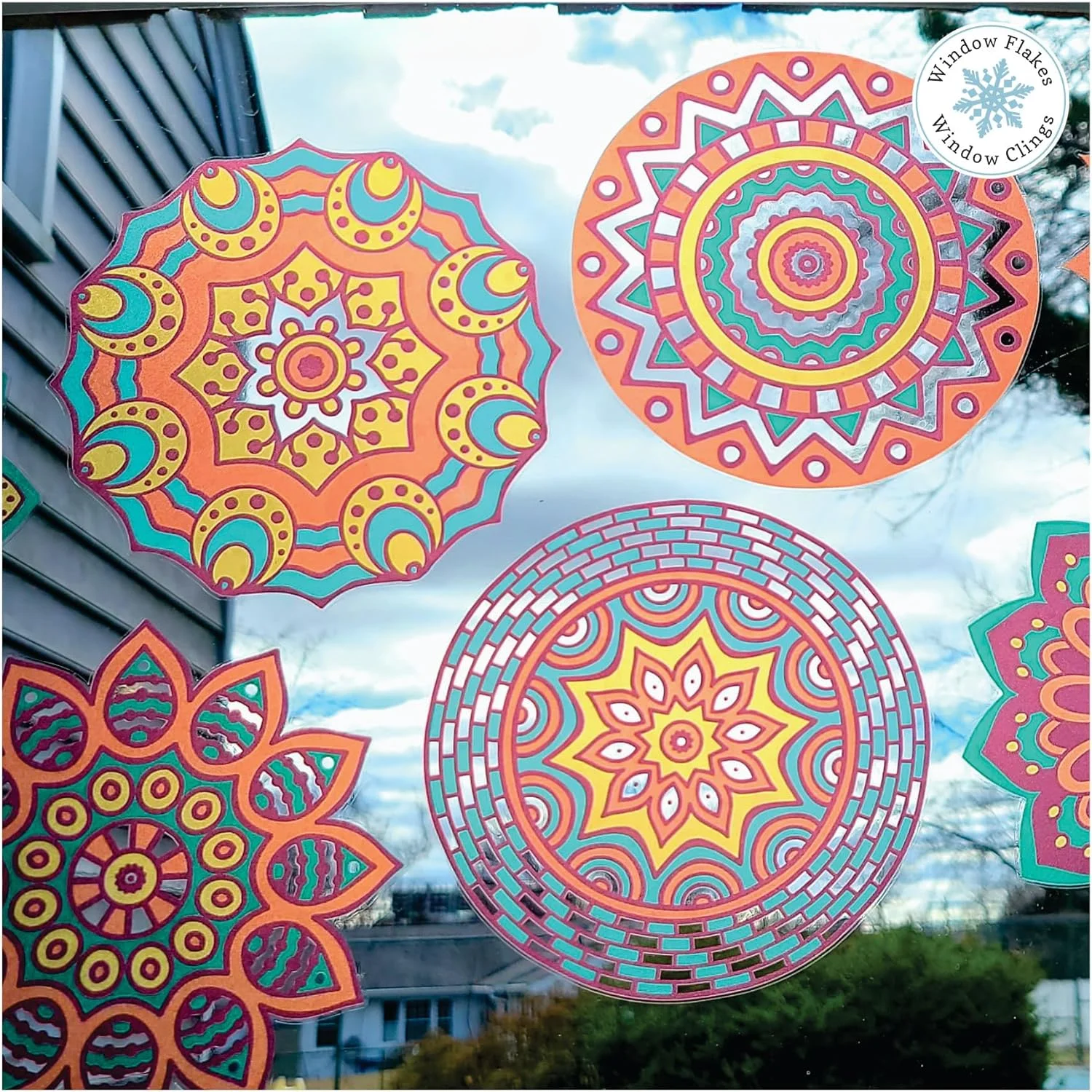 Sunflower Colorful Window Stickers Store Window Glass Sliding Door Anti Collision Holiday Window and Door Decor Decals
Sunflower Colorful Window Stickers Store Window Glass Sliding Door Anti Collision Holiday Window and Door Decor Decals