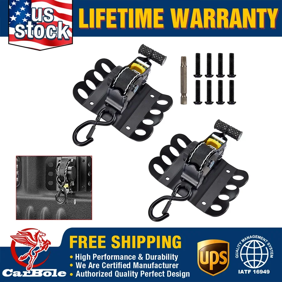 Усовершенствованные выдвижные ремни с храповым механизмом для Ford F150, 2 шт., для панелей кузова грузовика
Усовершенствованные выдвижные ремни с храповым механизмом для Ford F150, 2 шт., для панелей кузова грузовика