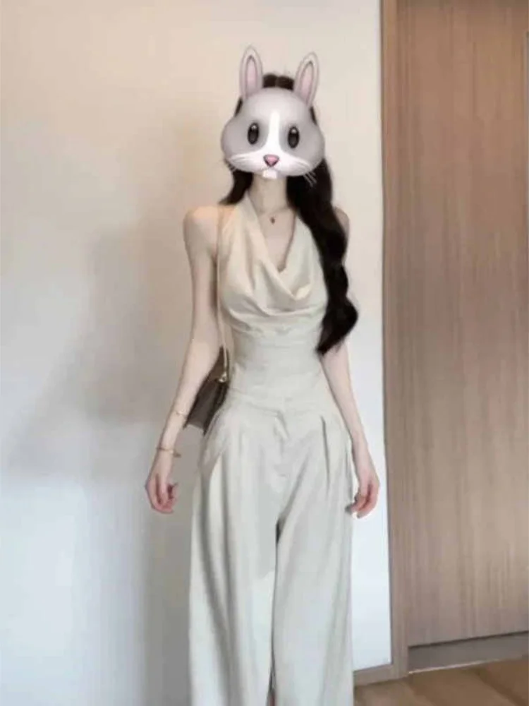 Business Casual High Waist Wide Leg Pants Set Women's Classy V-Neck Top And Pants Ensemble Commute Wear Summer Fashion
Business Casual High Waist Wide Leg Pants Set Women's Classy V-Neck Top And Pants Ensemble Commute Wear Summer Fashion
