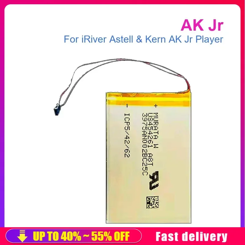 High Quality 1600mAh Player Battery For iRiver Astell & Kern AK Jr Player AK Jr
High Quality 1600mAh Player Battery For iRiver Astell & Kern AK Jr Player AK Jr