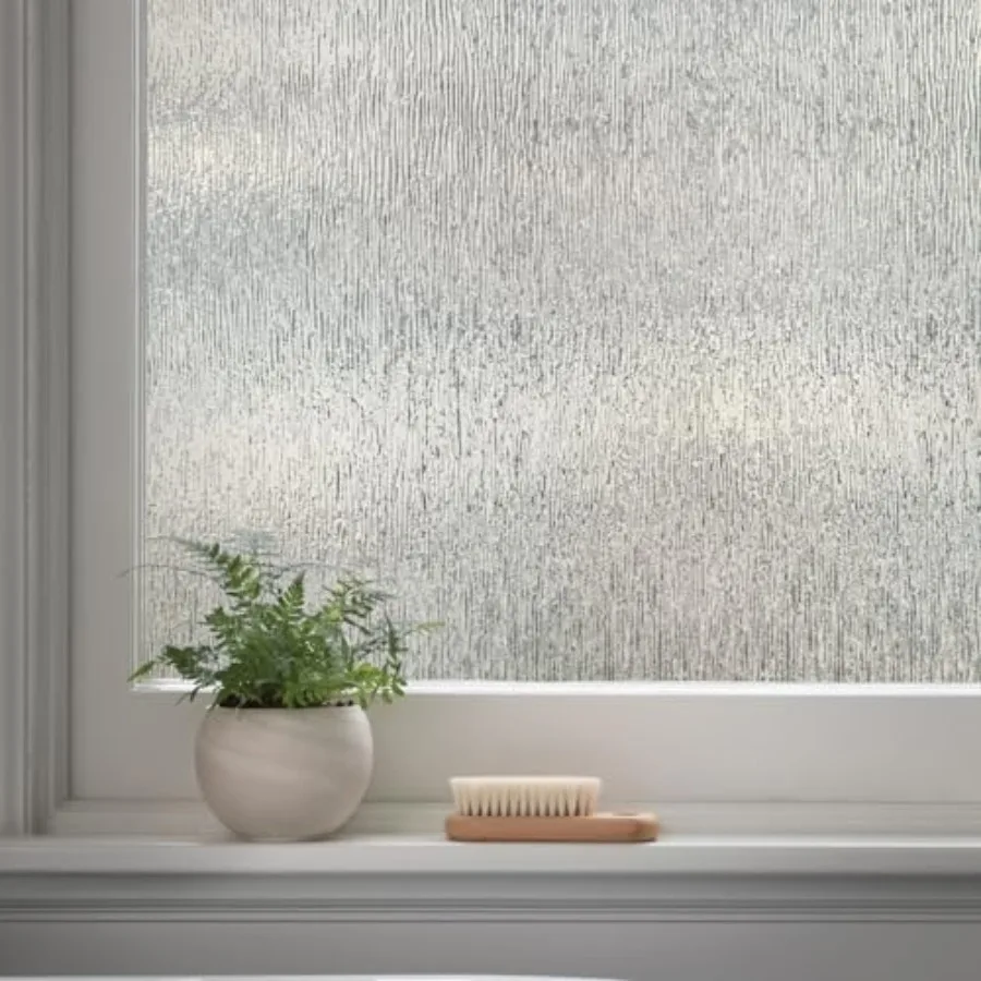 Window Privacy Film by - Decorative Textured Glass Design, Static Cling, Blocks Views, Not Light, UV Protection, Non-Adhesive W
Window Privacy Film by - Decorative Textured Glass Design, Static Cling, Blocks Views, Not Light, UV Protection, Non-Adhesive W