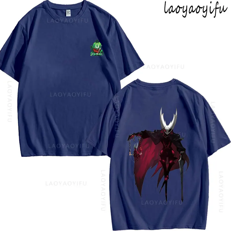 Hollow Knight Silksong Theme 100%Cotton Printed Fashion Men's Women's Summer T-Shirt Short-sleev Fashion High Quality O-neck
Hollow Knight Silksong Theme 100%Cotton Printed Fashion Men's Women's Summer T-Shirt Short-sleev Fashion High Quality O-neck
