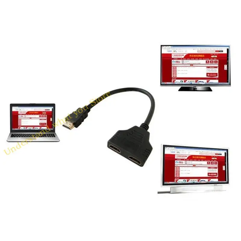 J60A 1 из 2 выхода HDMI-совместимого разделителя разделителя 1 Революция 1 мужчина с двойным женским
J60A 1 из 2 выхода HDMI-совместимого разделителя разделителя 1 Революция 1 мужчина с двойным женским