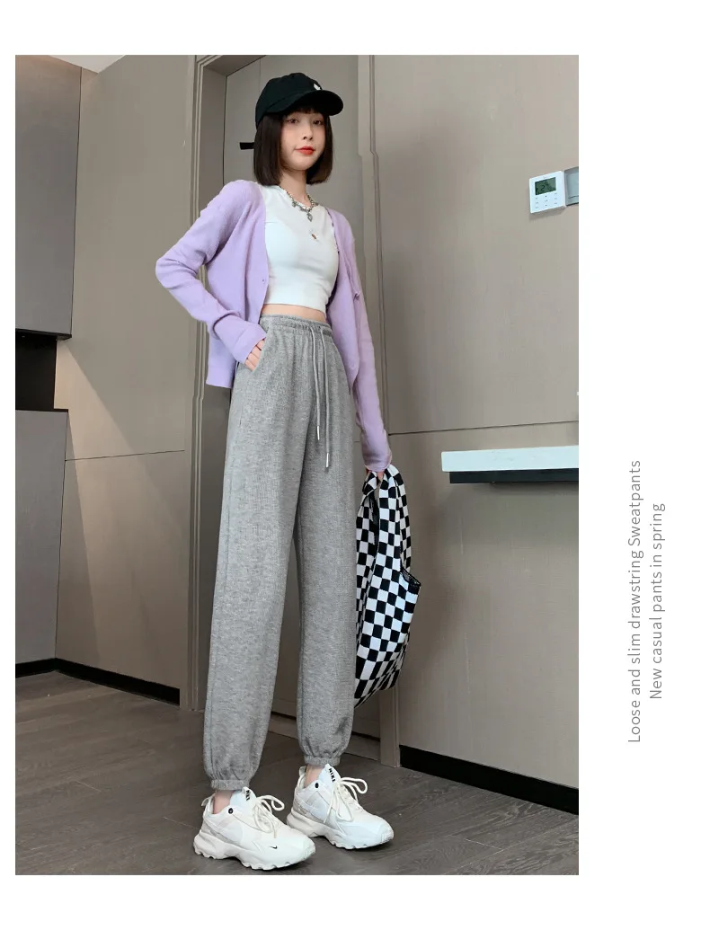 Fabric Drawstring Running Sport Joggers Women Quick Dry Athletic Gym Fitness Sweatpants with Two Side Pockets Exercise Pants
Fabric Drawstring Running Sport Joggers Women Quick Dry Athletic Gym Fitness Sweatpants with Two Side Pockets Exercise Pants