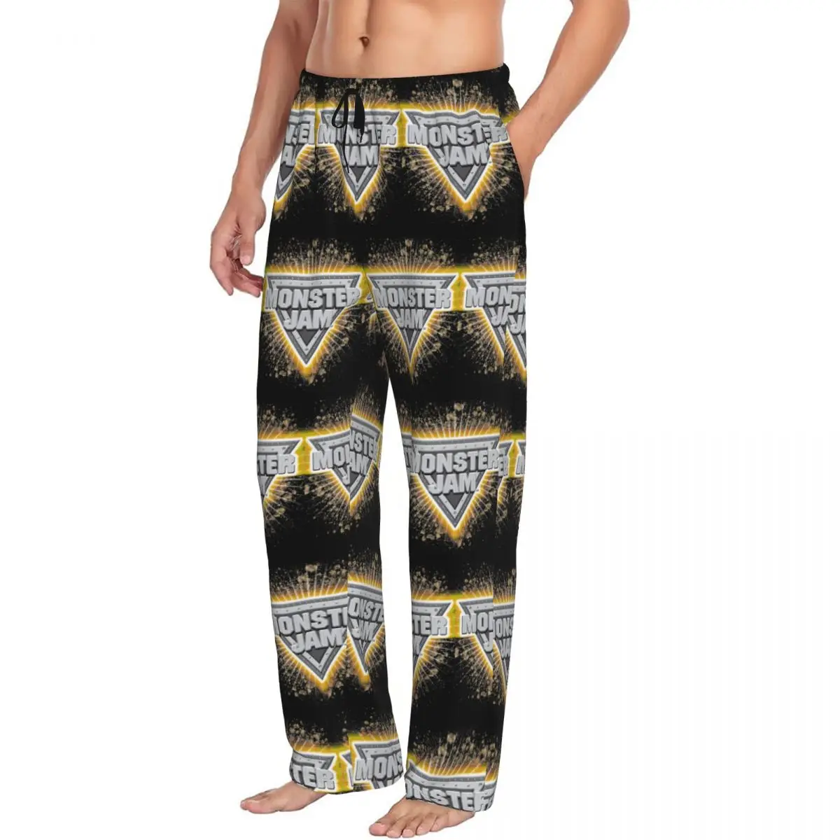 Custom Monster Jam Men Pajama Pants Lounge Sleep Sleepwear Bottoms with Pockets
Custom Monster Jam Men Pajama Pants Lounge Sleep Sleepwear Bottoms with Pockets