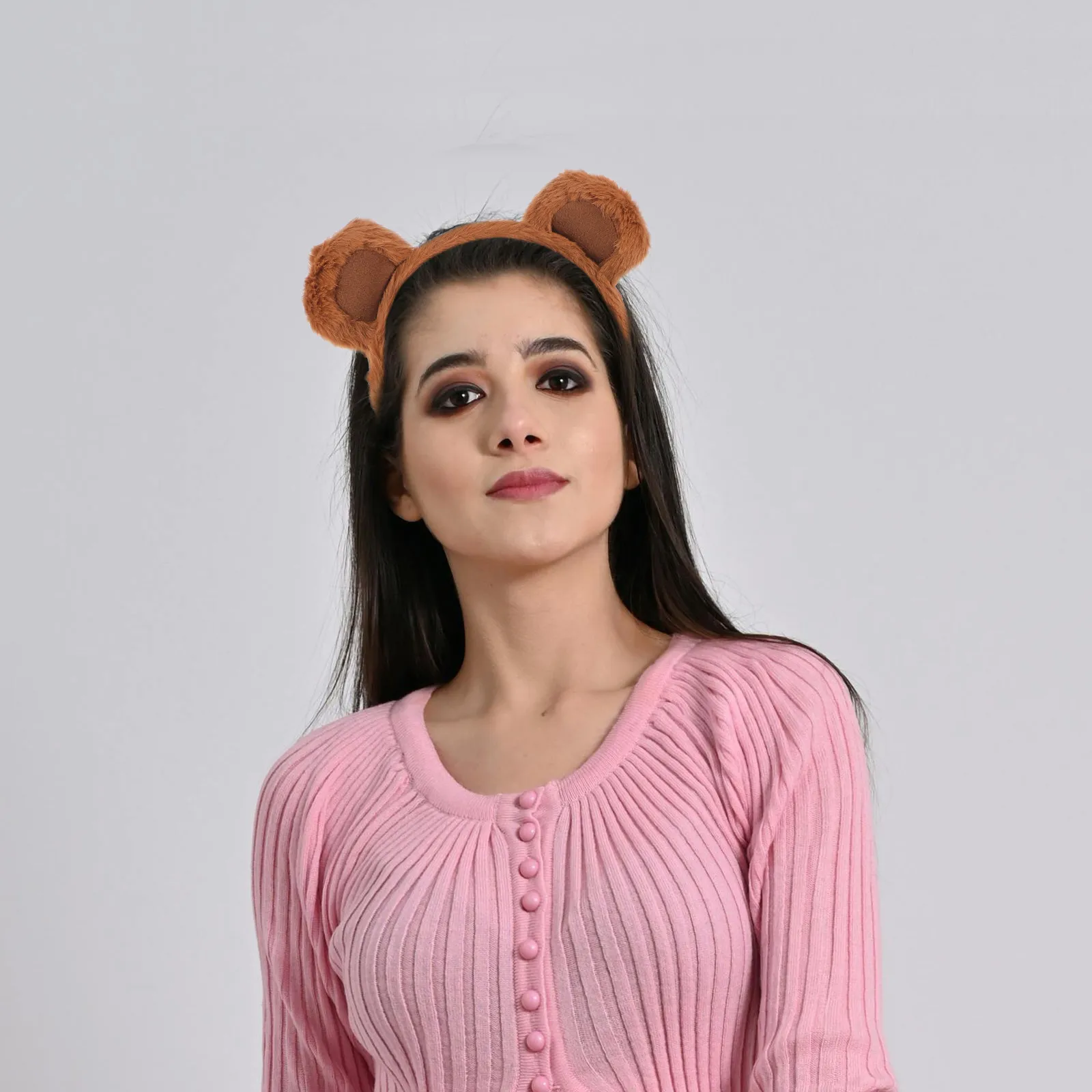 2Pcs Cute Bear Ear Headband Brown Animal Ears Headwear Soft Comfortable Party Cosplay Costume Accessories Festival Hairband
2Pcs Cute Bear Ear Headband Brown Animal Ears Headwear Soft Comfortable Party Cosplay Costume Accessories Festival Hairband