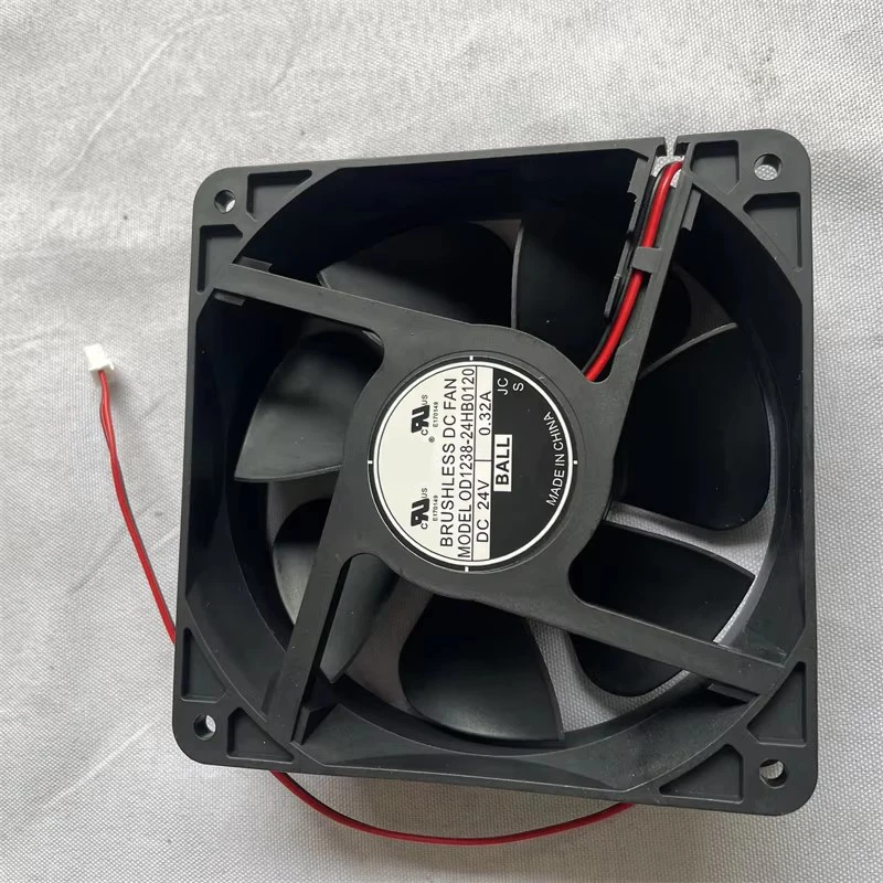 Cooling Fan Od1238-24hb0120 12038 24V 0.32A Fan 6months Warranty
Cooling Fan Od1238-24hb0120 12038 24V 0.32A Fan 6months Warranty