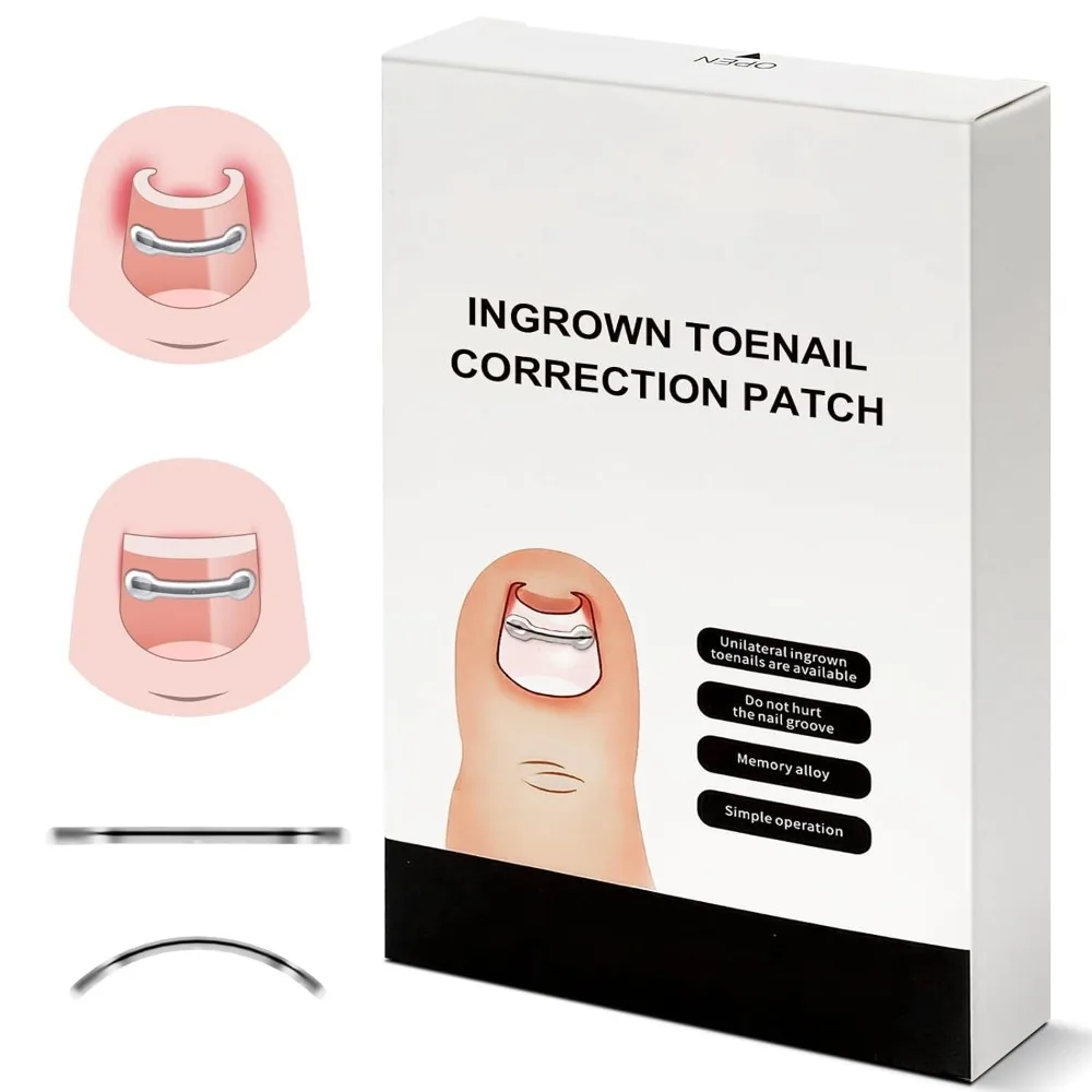 Ingrown Toenail Treatment, Ingrown Toenail Corrector & Removal Kit for Pain Relief, Professional Toe Ingrown Toenail Tool 0.59i
Ingrown Toenail Treatment, Ingrown Toenail Corrector & Removal Kit for Pain Relief, Professional Toe Ingrown Toenail Tool 0.59i