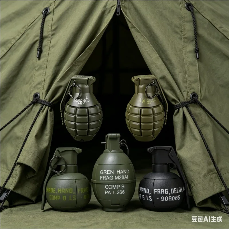 Plastic Smoke Grenade Model Toy, Water Blast Novelty Toy, 10 Different Styles CS Game Prop Model for Outdoor Play
Plastic Smoke Grenade Model Toy, Water Blast Novelty Toy, 10 Different Styles CS Game Prop Model for Outdoor Play