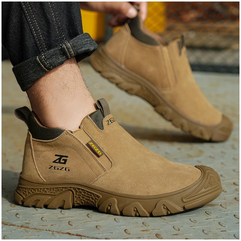 plus size men fashion steel toe cap work safety boots cow suede leather welding shoes worker chelsea ankle botas safe footwear
plus size men fashion steel toe cap work safety boots cow suede leather welding shoes worker chelsea ankle botas safe footwear