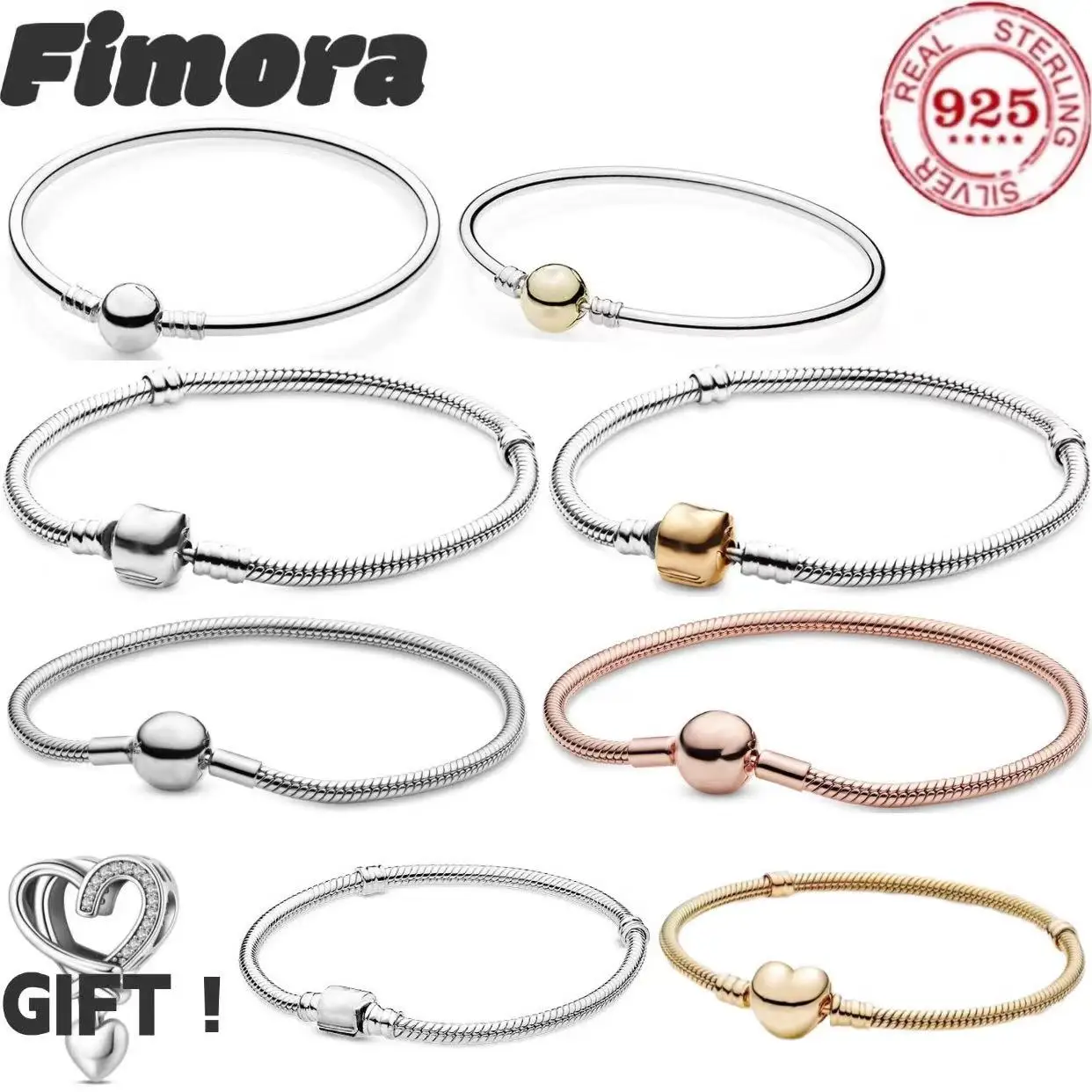 Classic hot selling 100% 925 sterling silver round block DIY charm bracelet ladies and boys jewelry birthday gift holiday gift
Classic hot selling 100% 925 sterling silver round block DIY charm bracelet ladies and boys jewelry birthday gift holiday gift