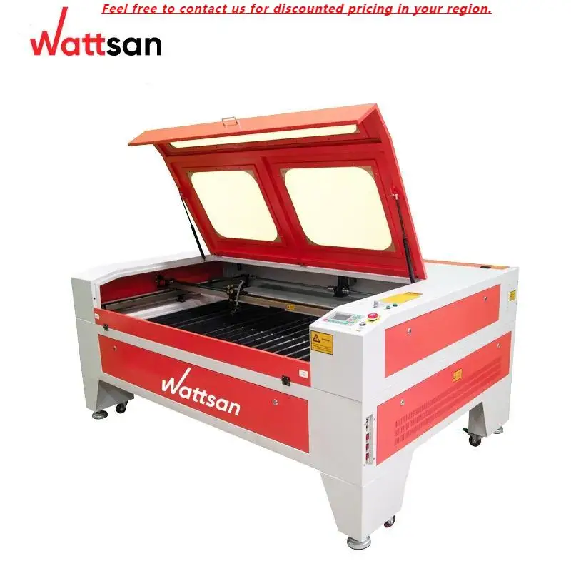 Wattsan 1290 ST Duos 1200*900mm 80W 100W 130W CO2 Laser Cutting And Engraving Machine
Wattsan 1290 ST Duos 1200*900mm 80W 100W 130W CO2 Laser Cutting And Engraving Machine