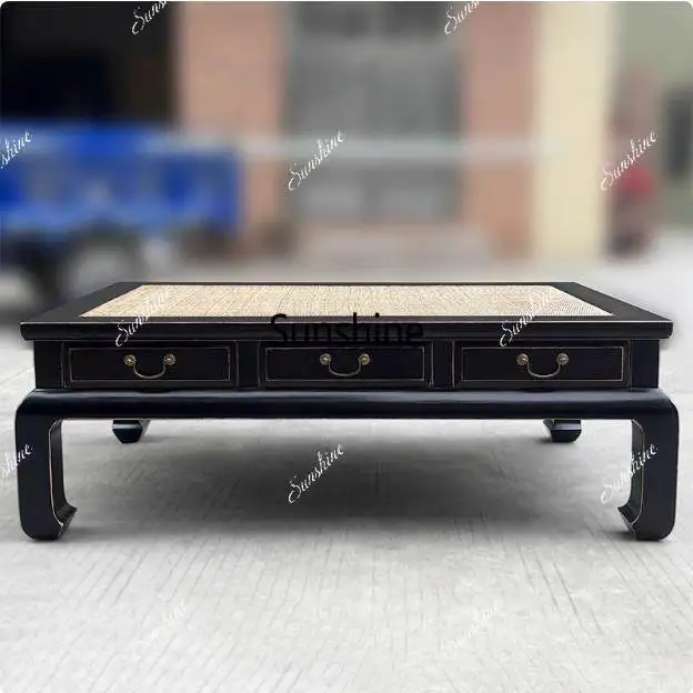 All solid wood antique simple classical coffee table\ tea table
All solid wood antique simple classical coffee table\ tea table