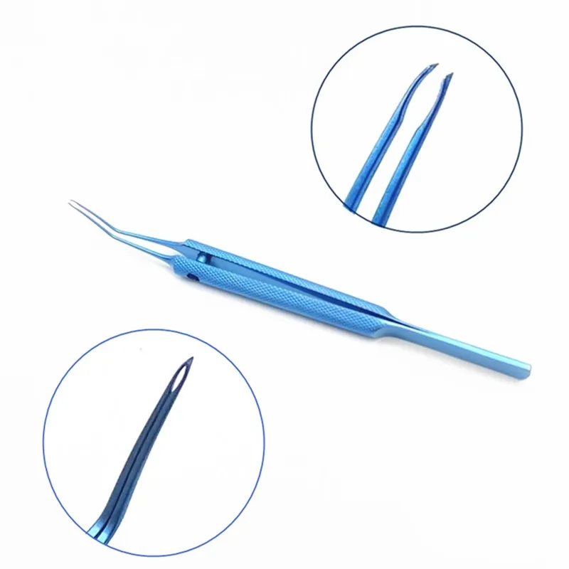 Ophthalmic surgical MICS Capsulorhexis Forceps Titanium Tweezers 110mm Eye Surgical Instruments
Ophthalmic surgical MICS Capsulorhexis Forceps Titanium Tweezers 110mm Eye Surgical Instruments