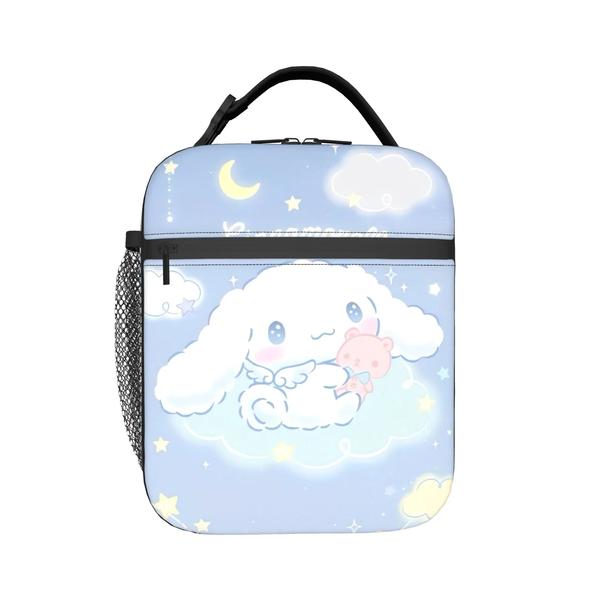 Kawaii Cinnamoroll Insulated Lunch Bags Thermal Bag Reusable,Meal Container Cute Cartoon Leakproof Lunch Box Tote Girl Boy
Kawaii Cinnamoroll Insulated Lunch Bags Thermal Bag Reusable,Meal Container Cute Cartoon Leakproof Lunch Box Tote Girl Boy