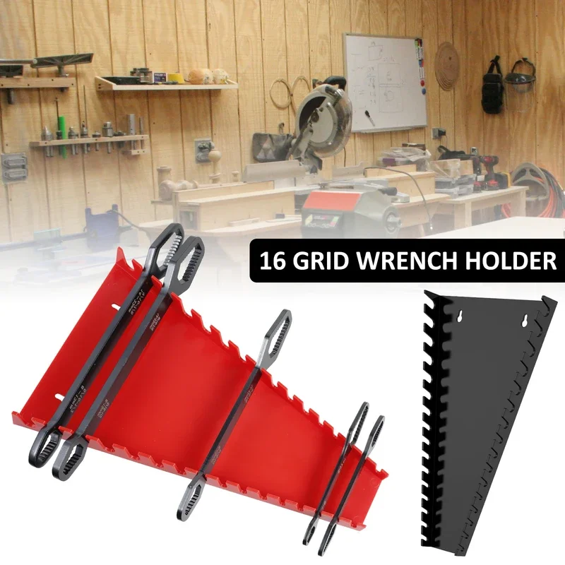 2Pcs Wrench Organizer Wrench Storage Rack Plastic Spanner Tools Holders Wrench Holder Wrenches Keeper for 5mm to 27mm Wrench
2Pcs Wrench Organizer Wrench Storage Rack Plastic Spanner Tools Holders Wrench Holder Wrenches Keeper for 5mm to 27mm Wrench