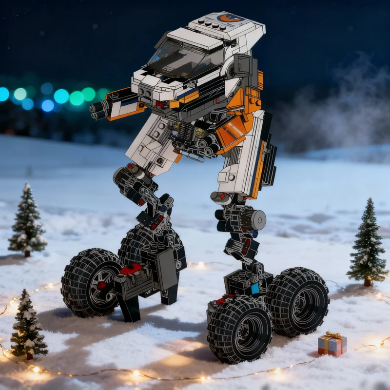 Набор строительных блоков MOC City Road Roader Mech, 403 детали, конструктор, рождественский подарок, творческая игрушка, развивающий конструктор для детей
Набор строительных блоков MOC City Road Roader Mech, 403 детали, конструктор, рождественский подарок, творческая игрушка, развивающий конструктор для детей