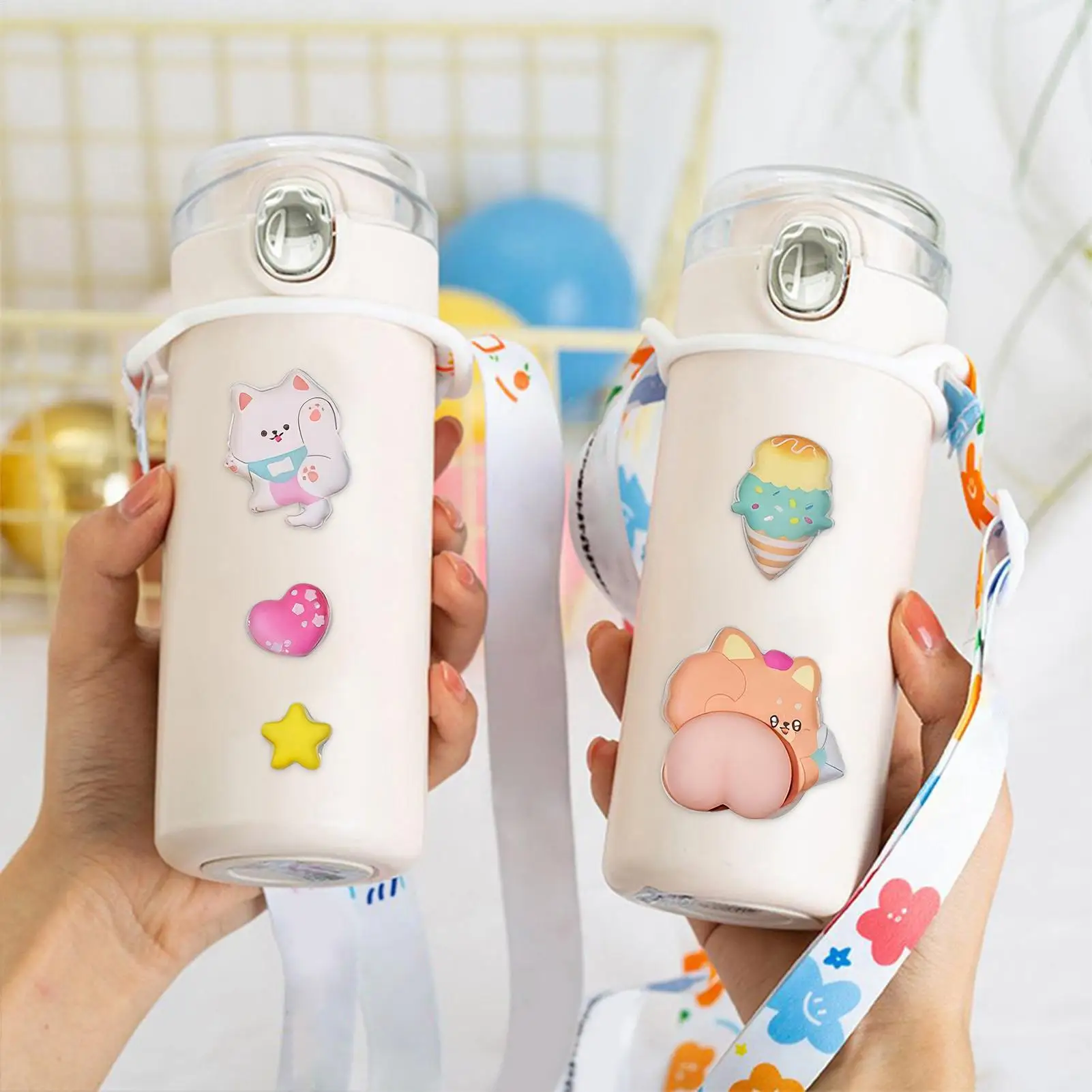 Water Bottle Stickers Cute Cartoon-Themed EVA Sticker Decorative Decal For Crafts For Water Cups Laptops Wall Guitars Suitcases
Water Bottle Stickers Cute Cartoon-Themed EVA Sticker Decorative Decal For Crafts For Water Cups Laptops Wall Guitars Suitcases