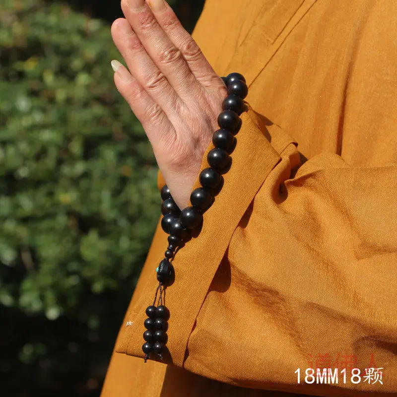 Ebony Purple Sandalwood 20MM 18 27 36 Beads Buddhist Prayer Mala High Density Sinking Water Bracelet Gifts
Ebony Purple Sandalwood 20MM 18 27 36 Beads Buddhist Prayer Mala High Density Sinking Water Bracelet Gifts