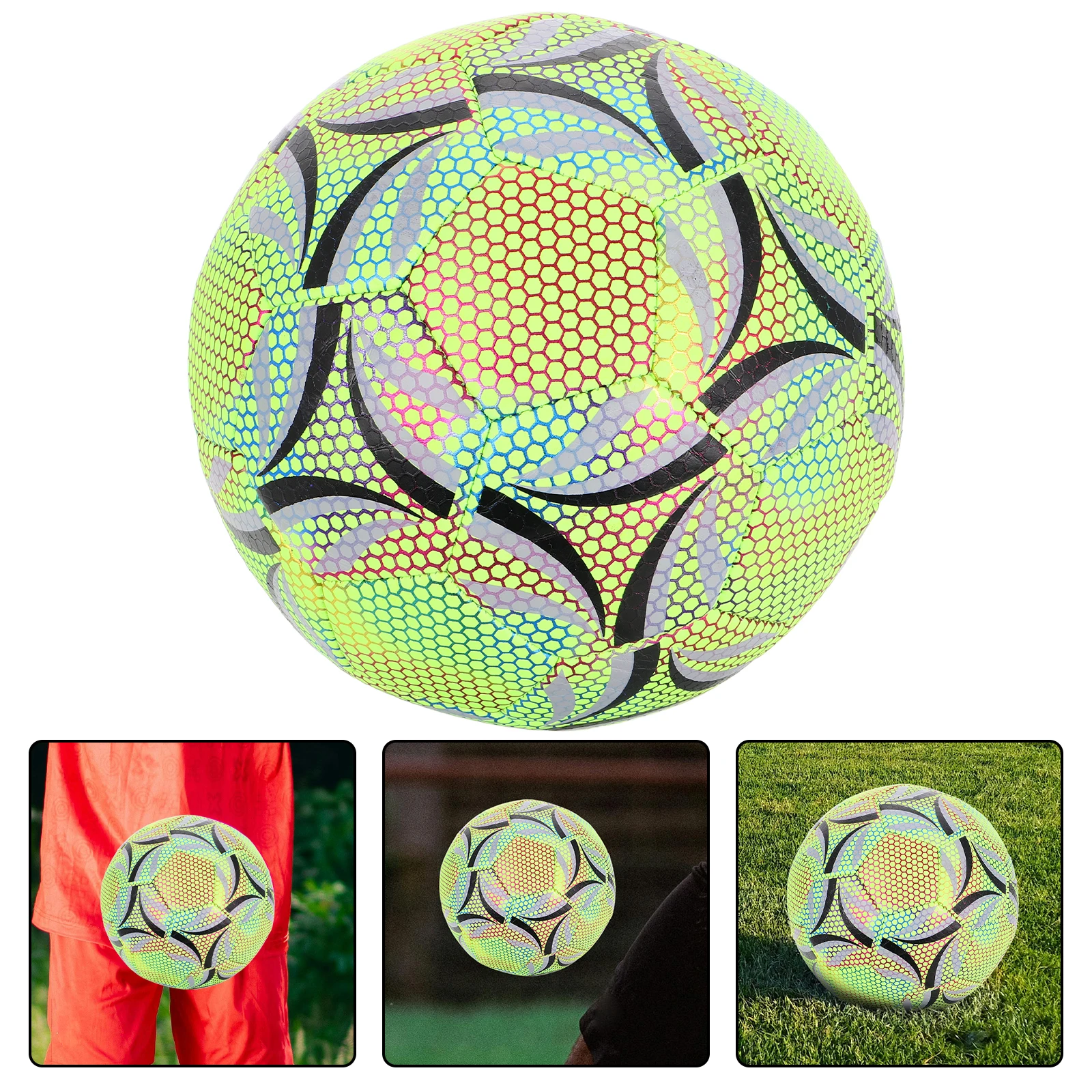 Glow in Dark Soccer Ball Size 5 Youth Adult Training Light Up Football Bulk Kickball PU High Performance
Glow in Dark Soccer Ball Size 5 Youth Adult Training Light Up Football Bulk Kickball PU High Performance