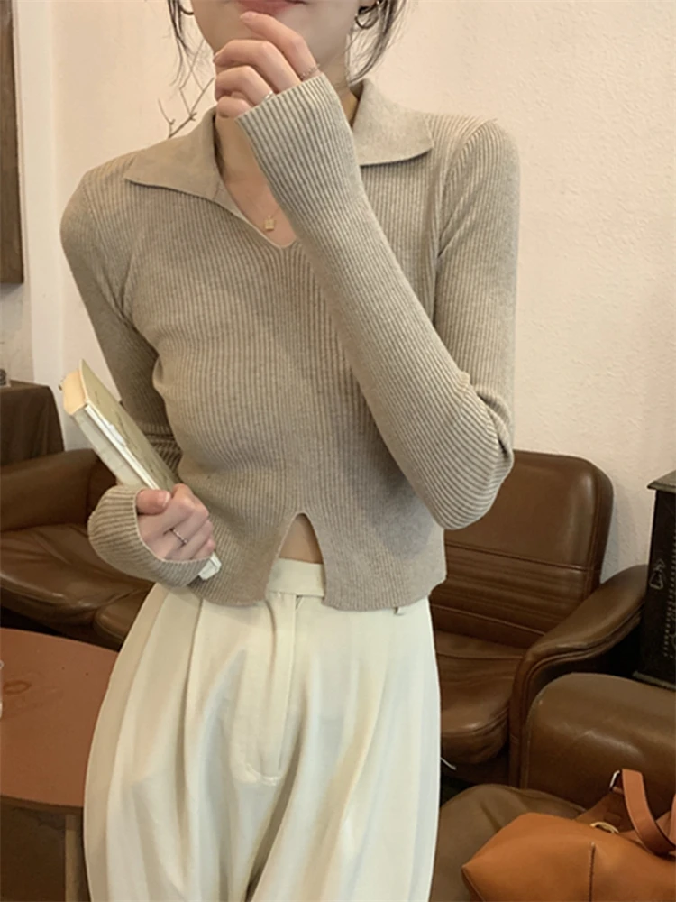 Women Sweater Fall 2022 Women Clothing Pullover Female Knitting Sweaters Skinny Tops Loose Elegant Knitted Outerwear Thick Slim
Women Sweater Fall 2022 Women Clothing Pullover Female Knitting Sweaters Skinny Tops Loose Elegant Knitted Outerwear Thick Slim