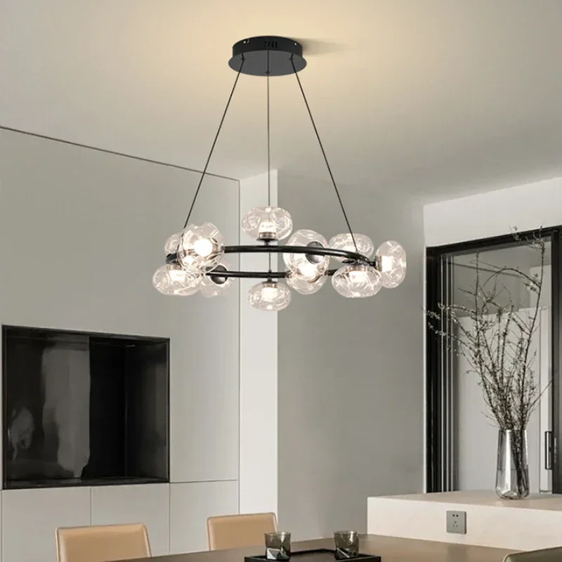 Italian Restaurant Ceiling Chandeliers Golden Ring Design Glass LED Hanging Lamp for Living Dining Room Bedroom Lighting Fixture
Italian Restaurant Ceiling Chandeliers Golden Ring Design Glass LED Hanging Lamp for Living Dining Room Bedroom Lighting Fixture