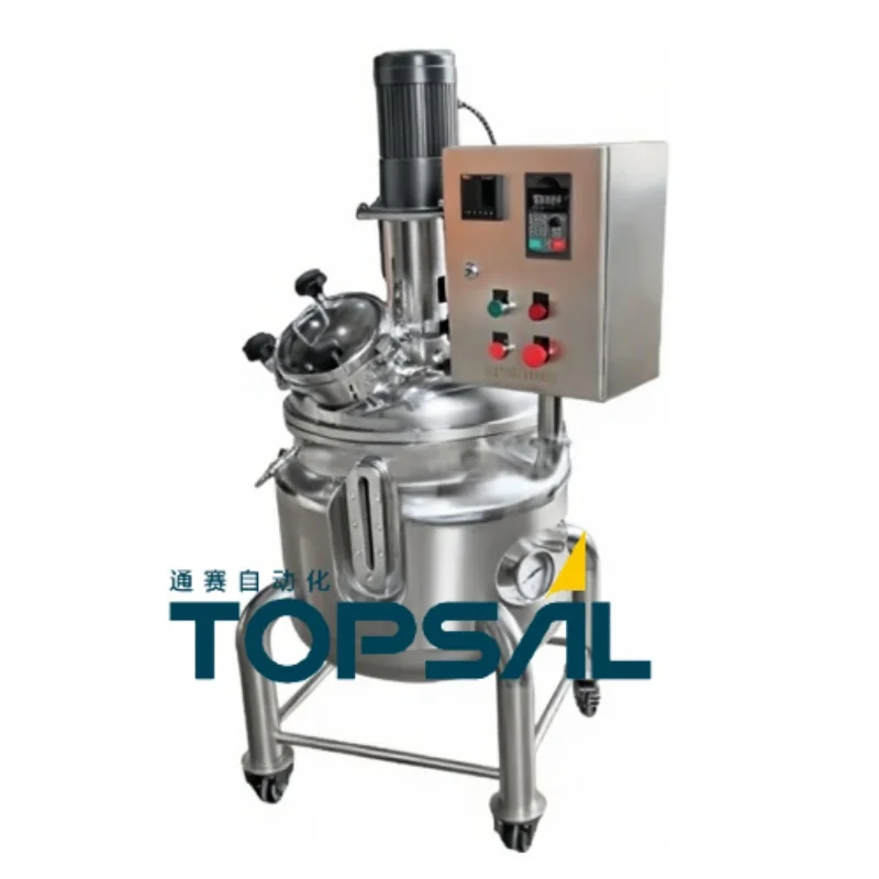 50 L Laboratory Dispersion Mixing Tank Cosmetic Mobile Mixing Machine Emulsifier Homogenizer Agitator Mixer With Speed Control
50 L Laboratory Dispersion Mixing Tank Cosmetic Mobile Mixing Machine Emulsifier Homogenizer Agitator Mixer With Speed Control