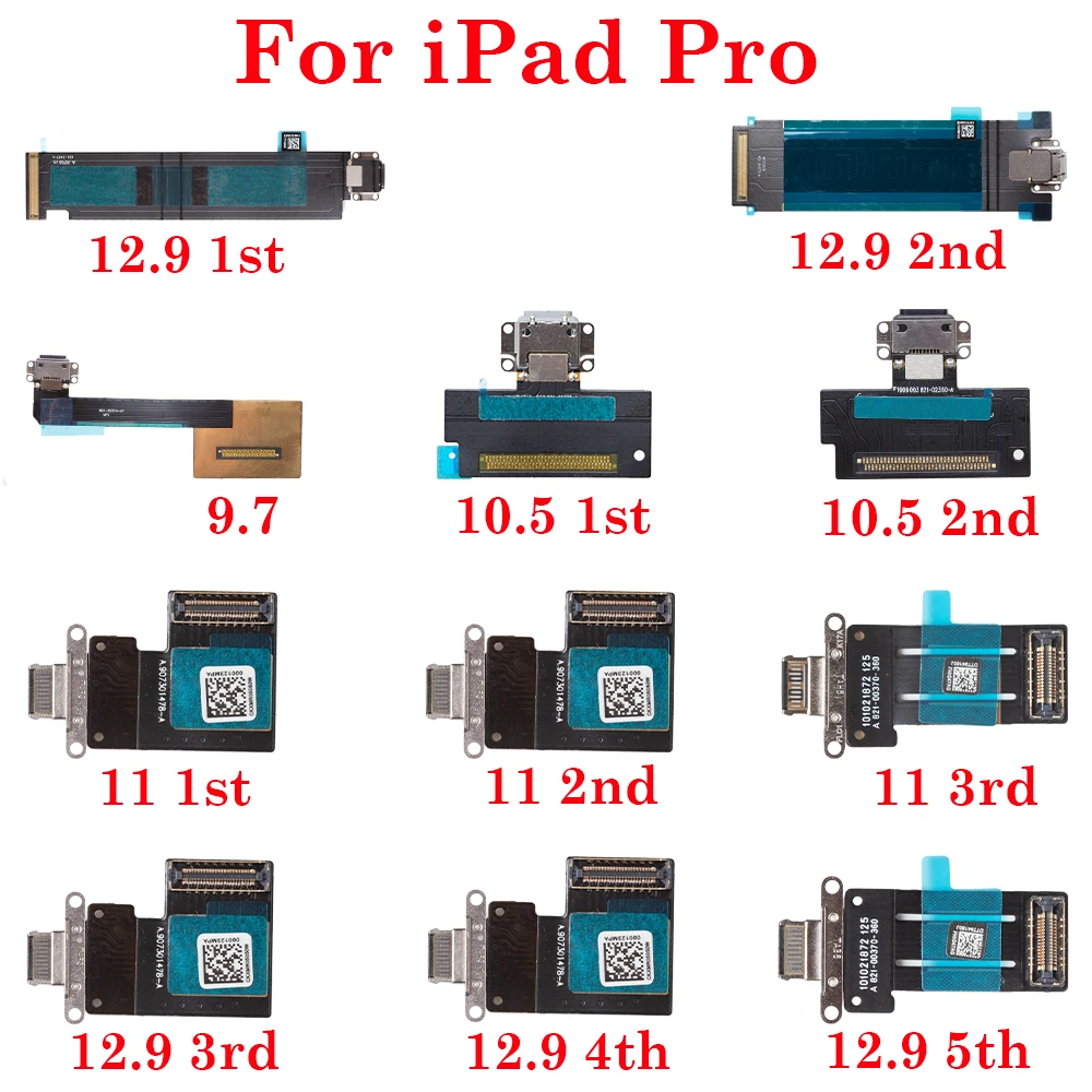 Pop USB Charging Charger Port Dock Connector Data Flex Ribbon For IPad Pro 9.7 10.5 11 12.9 Inch 1st 2nd 3rd 4th 5th Generation
Pop USB Charging Charger Port Dock Connector Data Flex Ribbon For IPad Pro 9.7 10.5 11 12.9 Inch 1st 2nd 3rd 4th 5th Generation