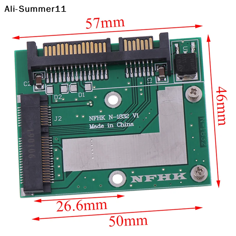 【A3YH】1Pc 2026 New MSATA SSD To 2.5'' SATA 6.0gps Adapter Converter Card Module Board Mini Pcie Ssd
【A3YH】1Pc 2026 New MSATA SSD To 2.5'' SATA 6.0gps Adapter Converter Card Module Board Mini Pcie Ssd