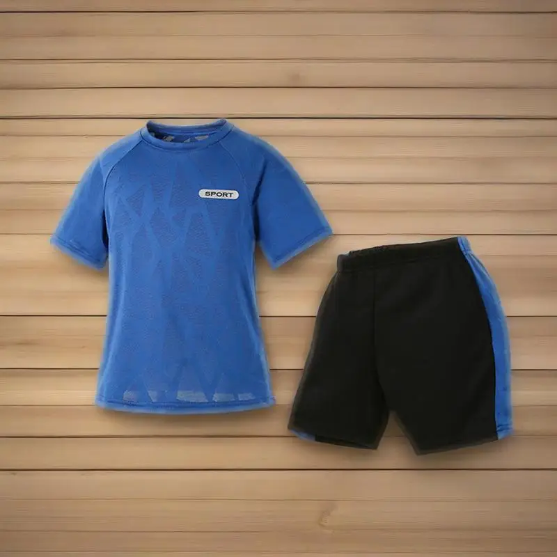 Kids Breathable Soccer Basketball Suit Children Boys Quick-drying Training Running Sports Sets Comfortable Sport Suit
Kids Breathable Soccer Basketball Suit Children Boys Quick-drying Training Running Sports Sets Comfortable Sport Suit