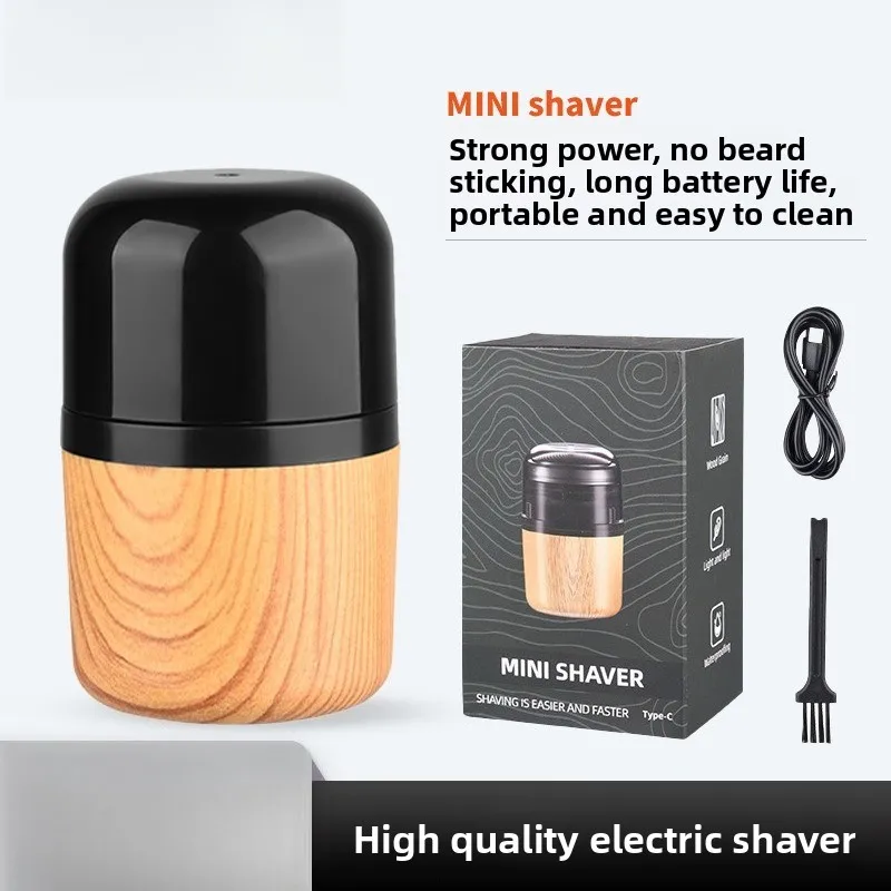 Electric Shaver Shaver Wooden Shaver Mini Portable Rechargeable Shaver Portable
Electric Shaver Shaver Wooden Shaver Mini Portable Rechargeable Shaver Portable